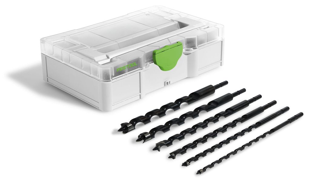 Festool Schlangenbohrer-Set SYS3 S 76-SB CE-SORT/6 | 578111