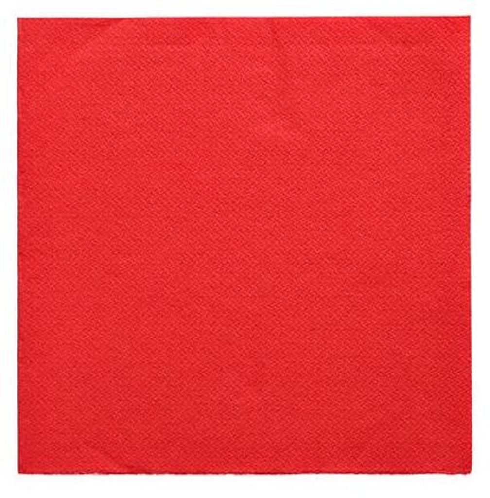Servietten "DAILY Collection" 1/4-Falz 32 cm x 32 cm rot Produktbild 