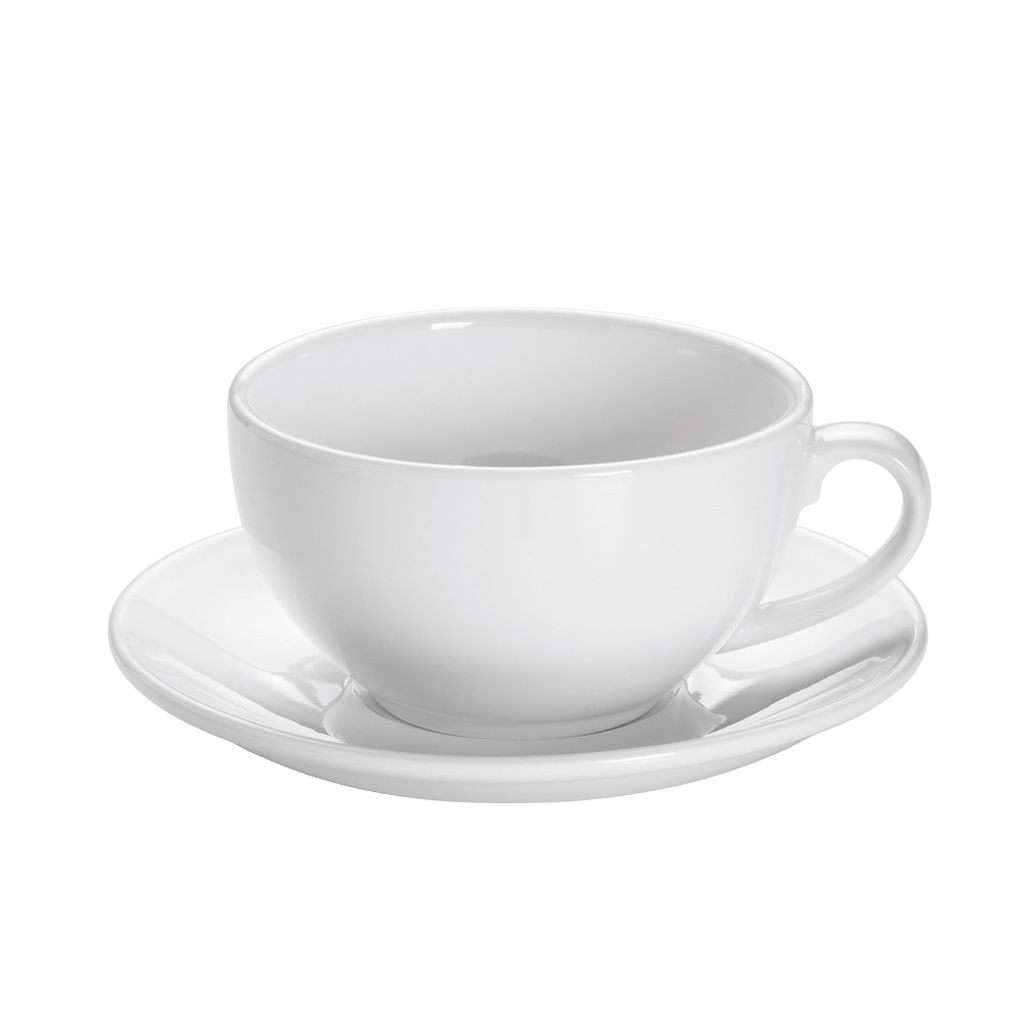 Maxwell & Williams Tazza da cappuccino con piattino Basic Immagine del prodotto 