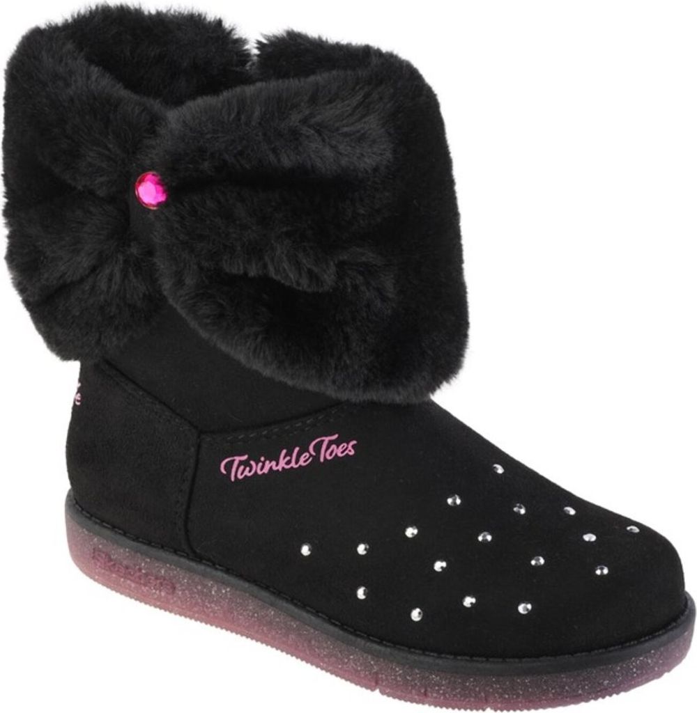 Skechers Kinder Winterstiefel Schwarz 314851L-BLK Grösse 30