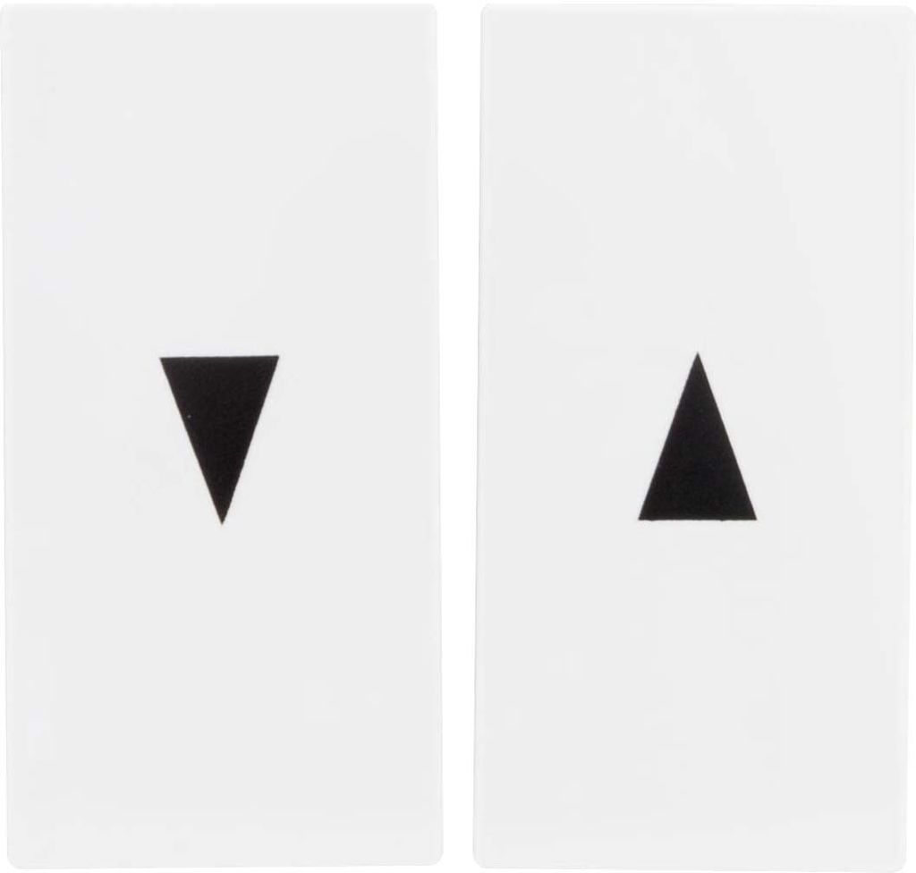 REV Studio weiß Abdeckung für ABDECKUNG FÜR JALOUSIESCHALTER