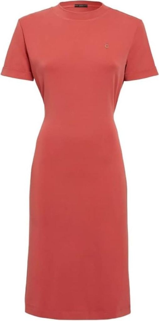 Guess Zaira Damen Koralle Alltagskleid uni S