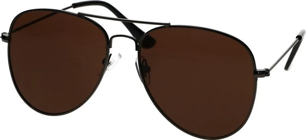 Occhiali Spectrum Pilot Uomo Nero Marrone - Eleganza Professional