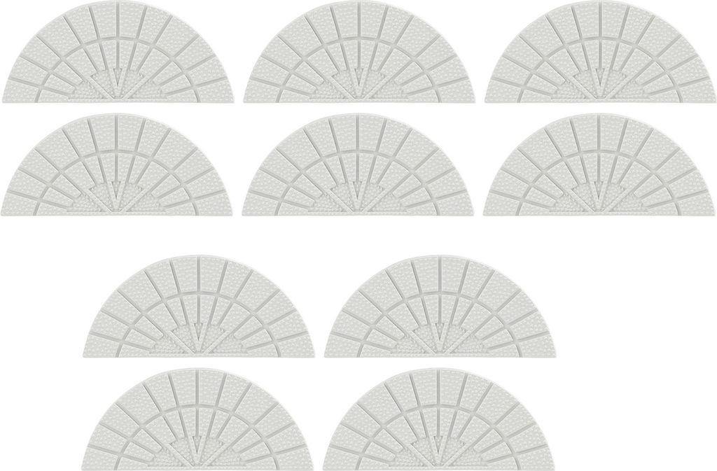 5 Paar Schuhsohlen-Reparatur-Ersatz Stoßdämpfende, rutschfeste, frei zu schneidende, einfach zu verwendende Gummi-Schuhsohlen