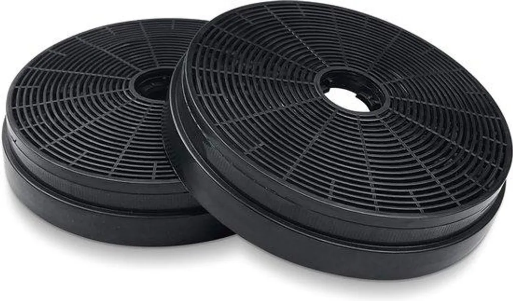 Filtre à charbon 175 mm pour hotte : Purificateur d'air cuisine noir