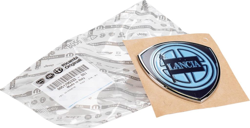 Original Lancia Emblem Logo Abzeichen hintere Heckklappe Musa 2004-2008 51705333