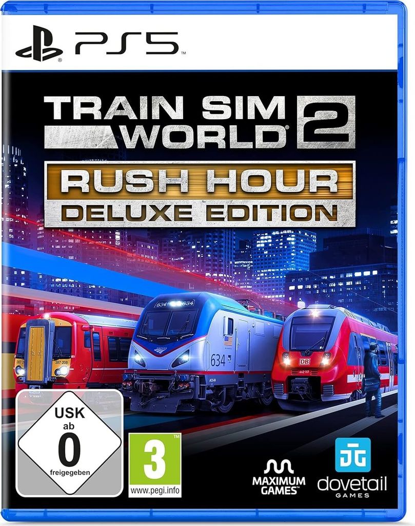 Astragon Train Sim World 2 Rush Hour Deluxe PS5 Spiel Produktbild 1