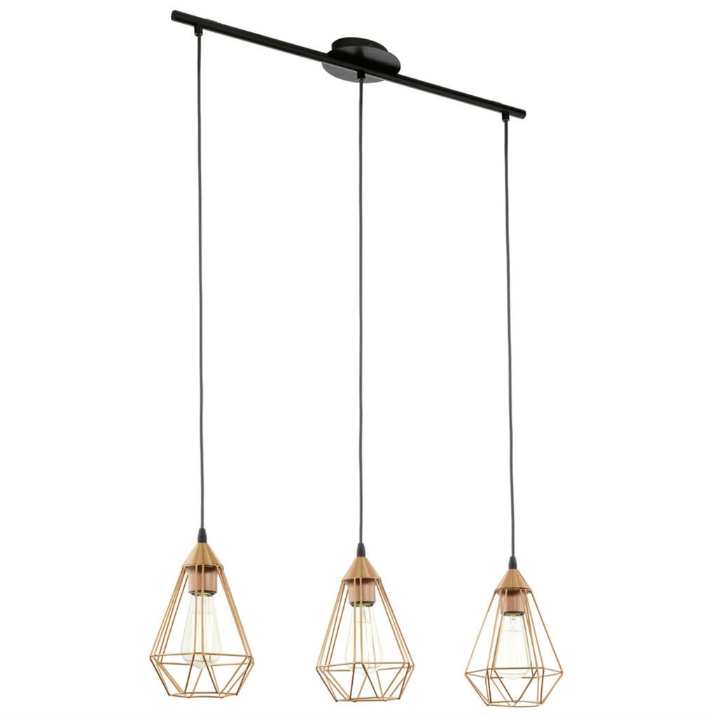 EGLO Suspension Tarbes 79 cm cuivré 94195 Image du produit 