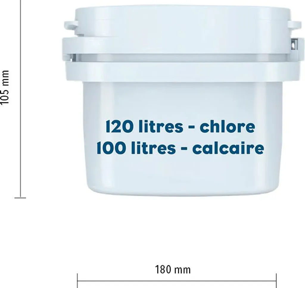 Little Balance LB 8588 Cartucce Filtranti 3pz | Acqua Sicura per Bambini - 3