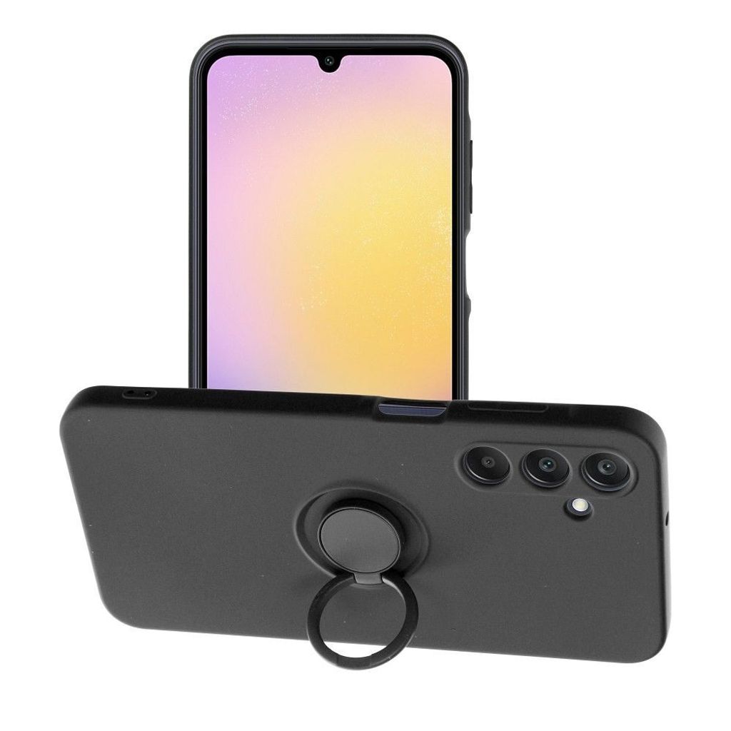 SILICONE RING passend für SAMSUNG Galaxy A25 5G schwarz