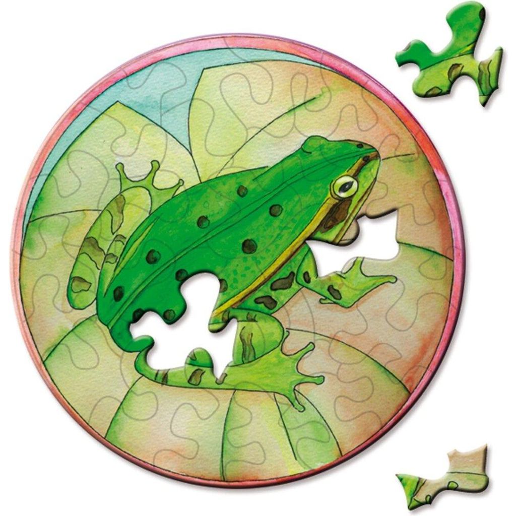 CURIOSI Rundpuzzle Picoli: Stromov-Frosch 33 Puppen
