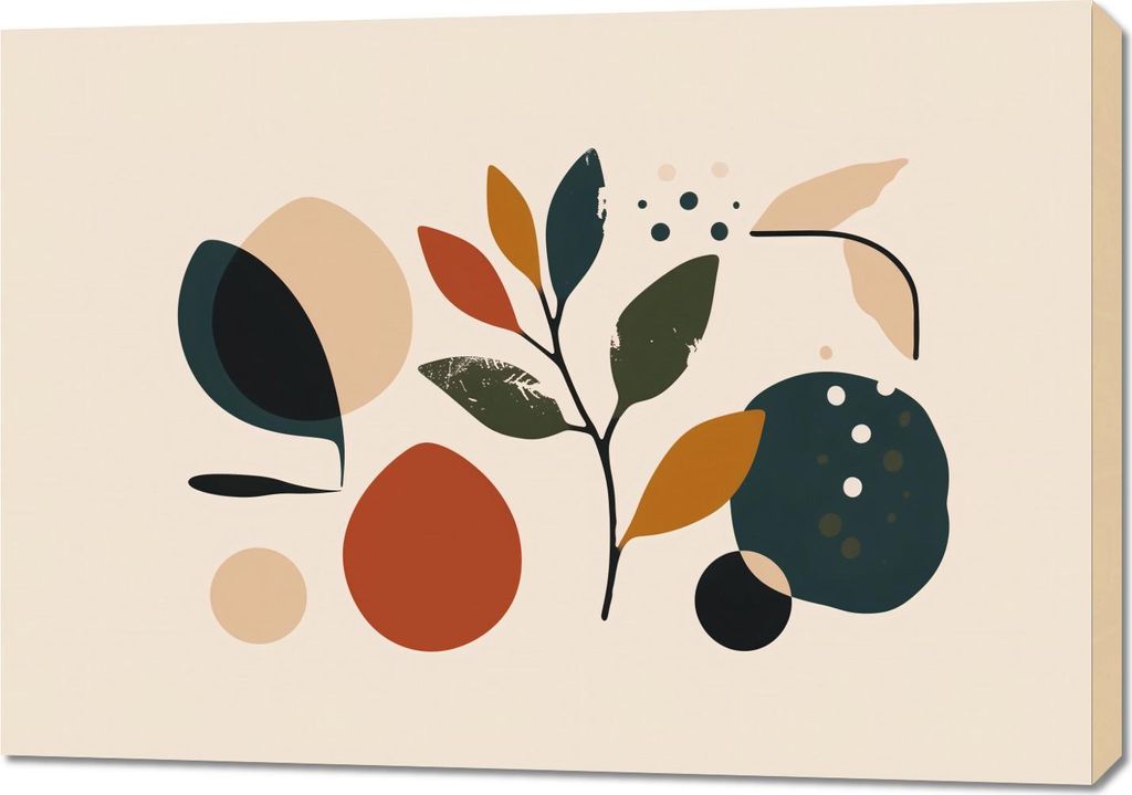 Bild 100x70cm Garten der Melancholie