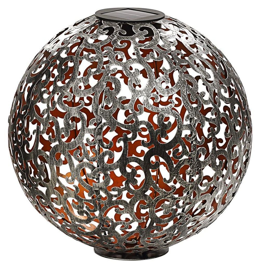 Dehner Solarbol Luanda, diameter 30 cm, metaal, Productafbeelding 