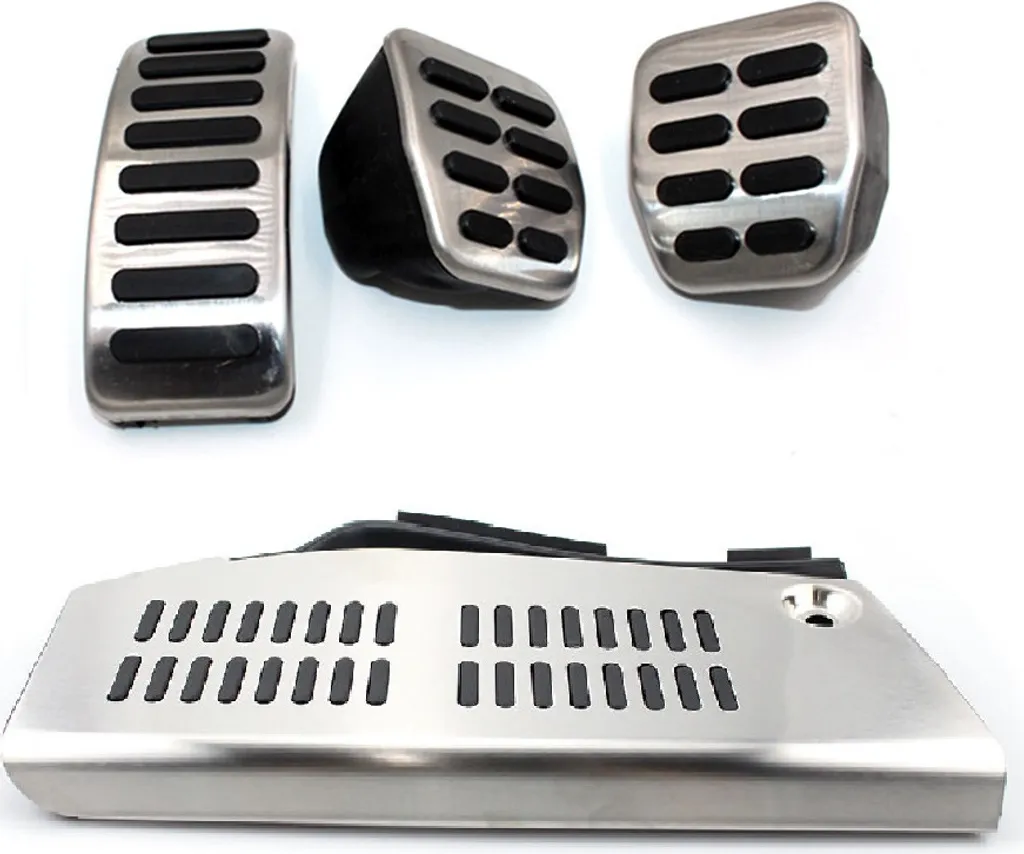 Kit Couvre-pédales Sport en Aluminium pour Golf 4 Bora et New Beetle