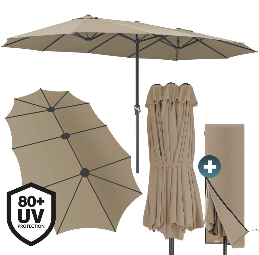 KINGSLEEVE Sonnenschirm 460x270 cm Produktbild 