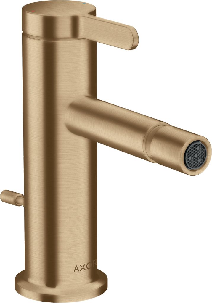 Einhebel-Bidetmischer AXOR ONE m ZAG 1 1/4Zoll brushed bronze brushed bronze