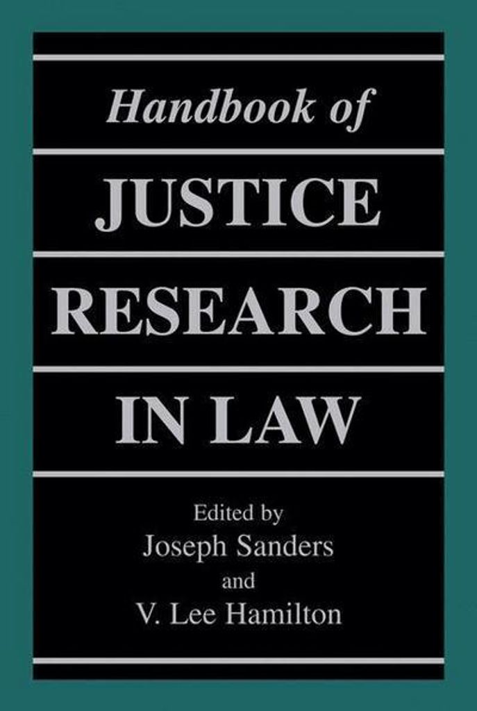 Handbuch der Justizforschung im Recht