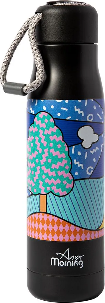 Any Morning Borraccia Ecologica Inox 600ml - Addio Plastica, Solo Acciaio