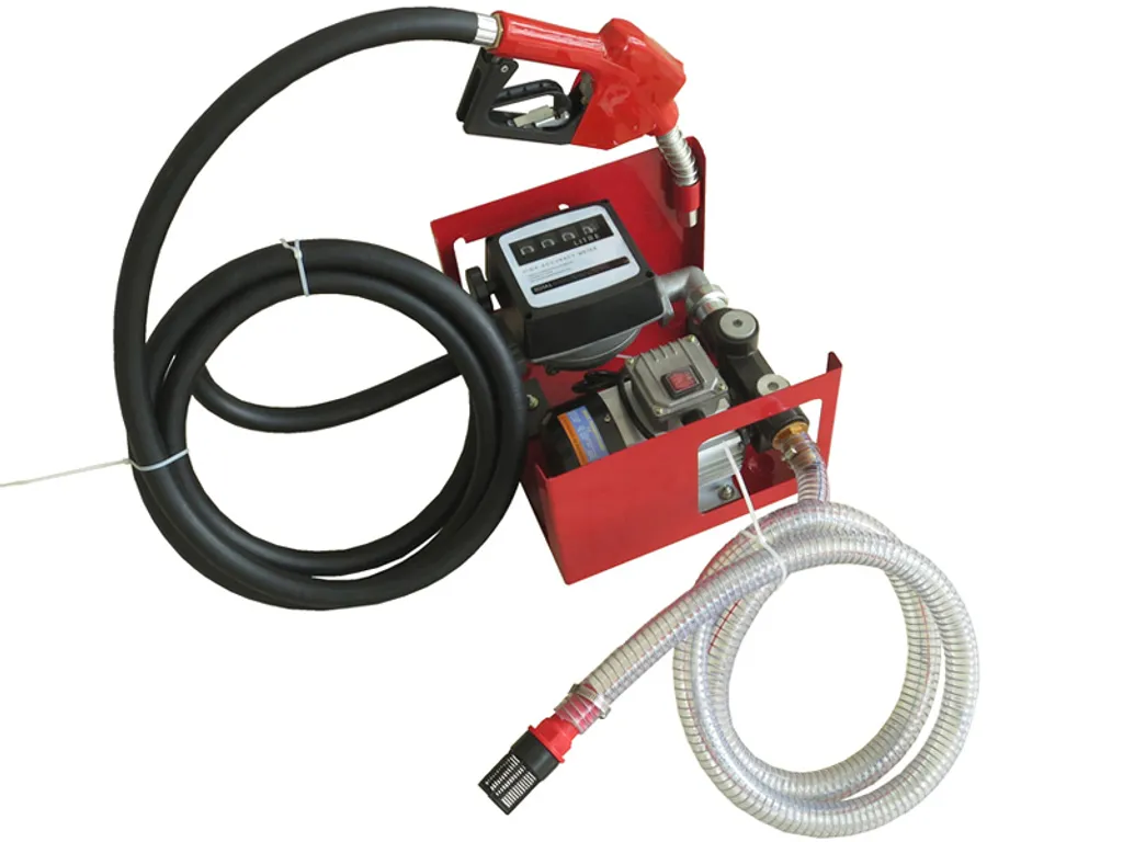 Pompe à gasoil automatique 60L/MIN avec pistolet de coupure 550W
