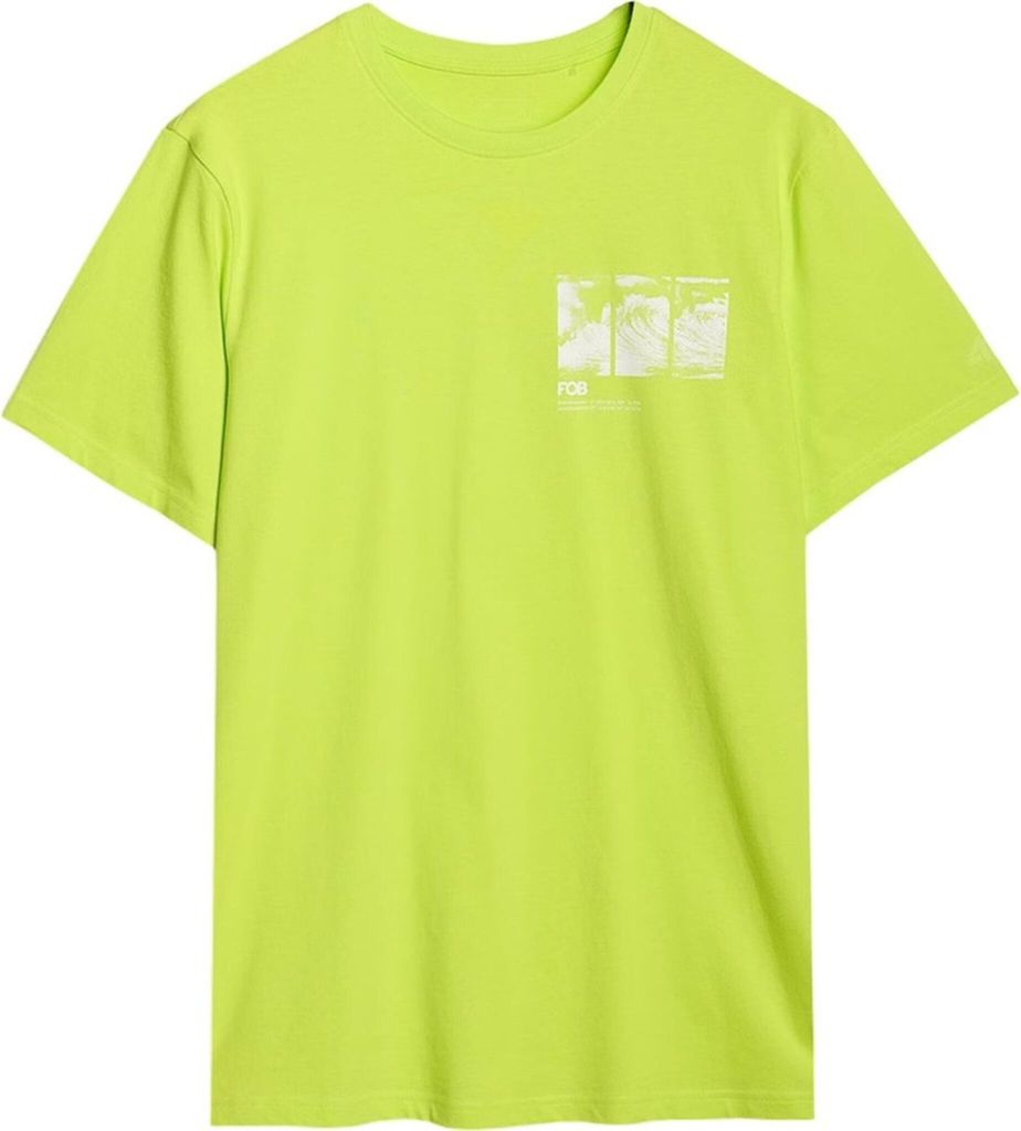 Herren Baumwoll-T-Shirt 4F M2106 mit Druck Größe: Xxl