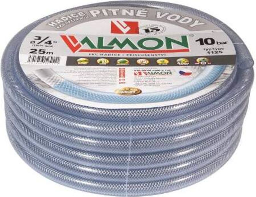 Trinkwasserschlauch 1125, 12,7/17 mm, 1/2“, 25 m, VALMON Produktbild 