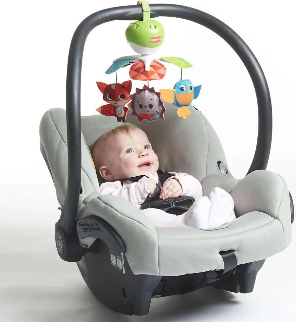 Comment apaiser bébé partout ? Mobile Tiny Love 3-en-1 musical nomade