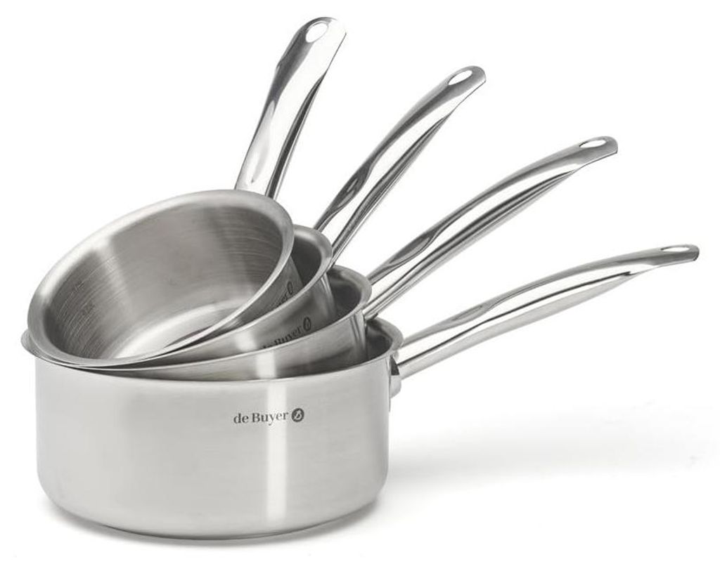 Série de 4 casseroles 14/16/18/20cm - De Buyer - 3501.04 - Image du produit 
