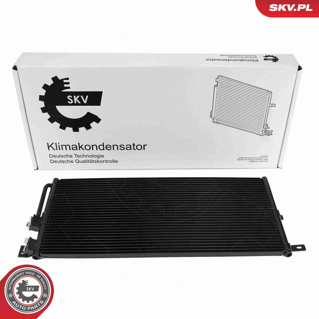 ESEN SKV 86SKV619 Kondensator Klimaanlage Klimakondensator für JAGUAR X-Type Limousine (X400)