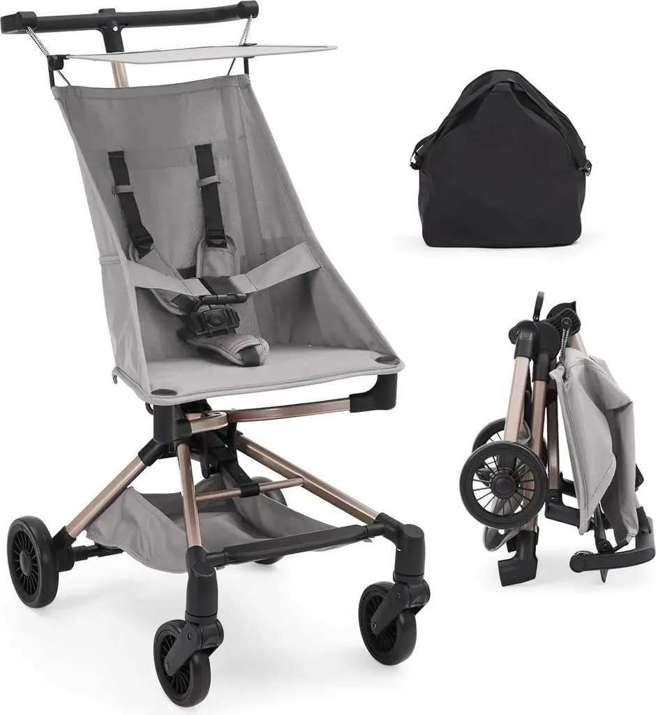 Poussette de voyage pliable d'une main fini l'encombrement enfant 20 kg
