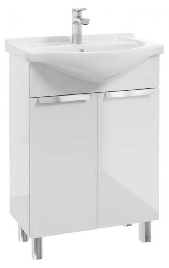 Aqua For You | Schrank Stehend Lily D60 -  mit Waschbecken Produktbild 