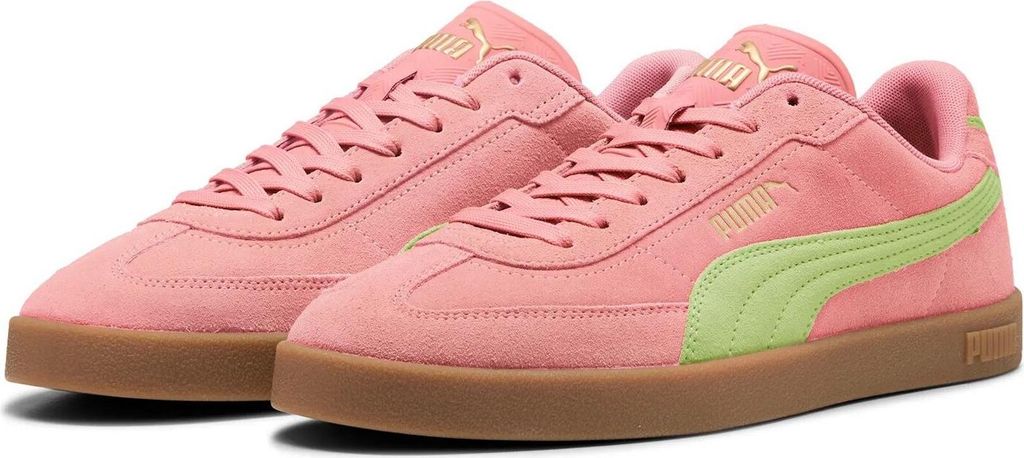 PUMA Club II Era Suede Sneaker Damen rosa 37.5