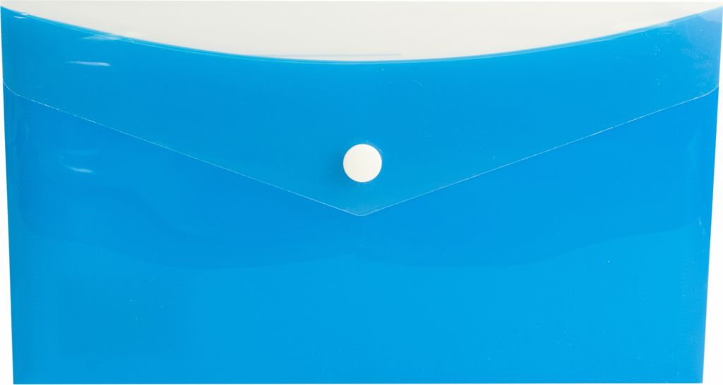 Veloflex Sammeltaschen DIN lang blau mit zusätzlicher Tasche