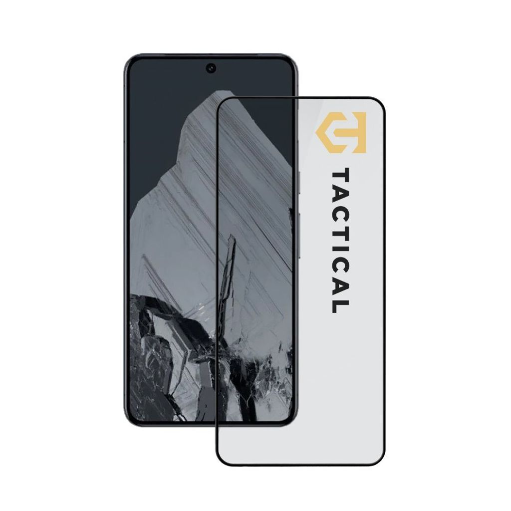 Tactical Glass Shield 5D Schutzglas für Google Pixel 8 Pro - Schwarz KP29094