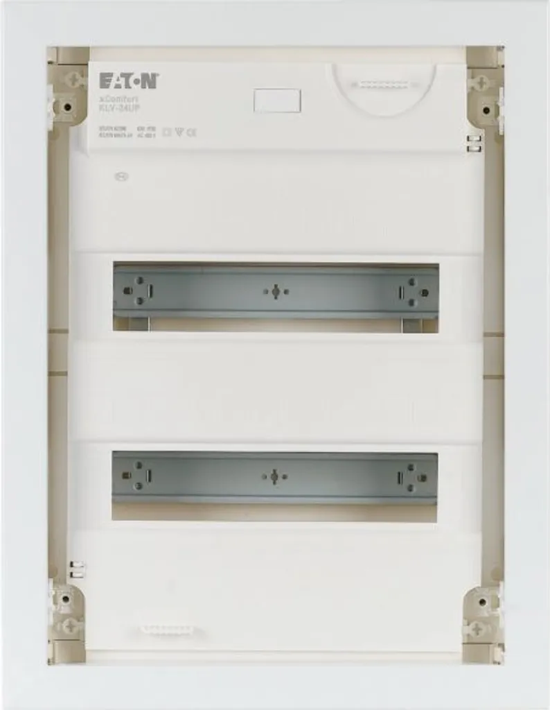Coffret encastré Eaton KLV-24UPS-SF 178817 avec porte acier ultraplate
