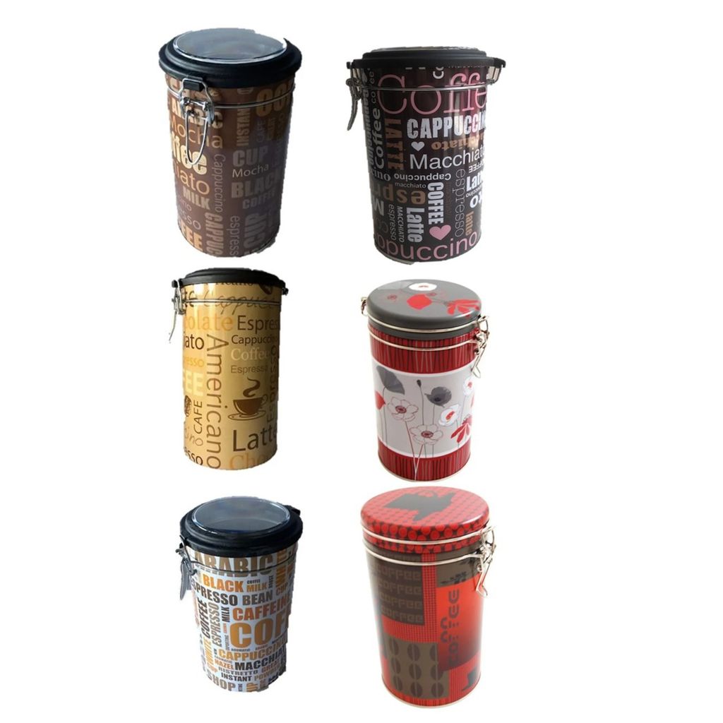 Kaffeedose 6er Set Kaffee Dose Kaffeebehälter Behälter Produktbild 