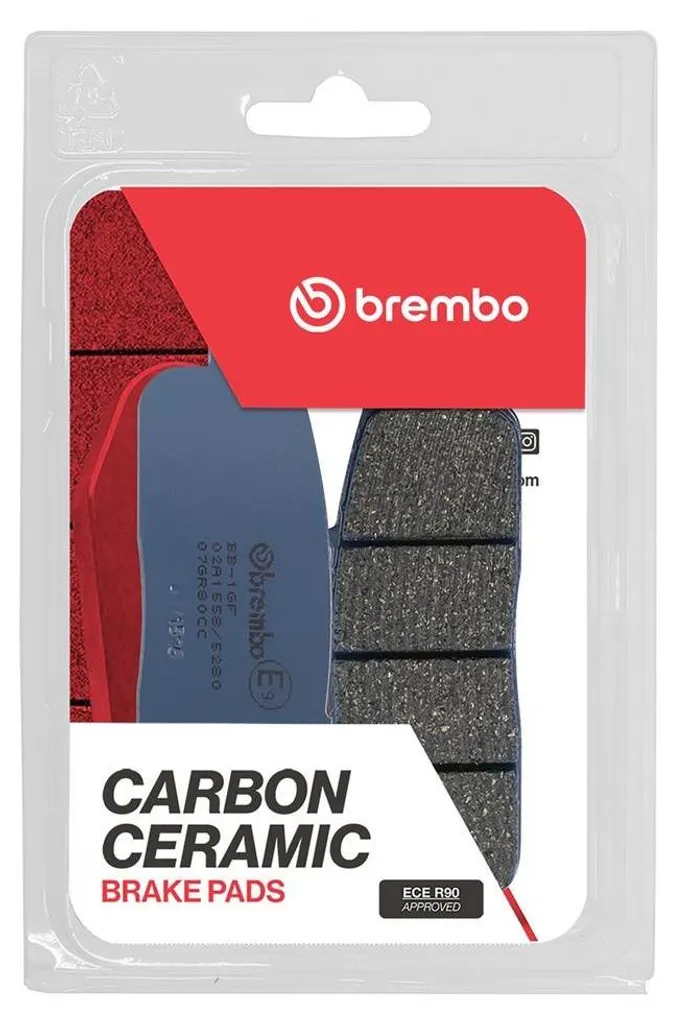 Plaquettes de frein avant Brembo 07GR80CC Carbon Ceramic de haute qualité