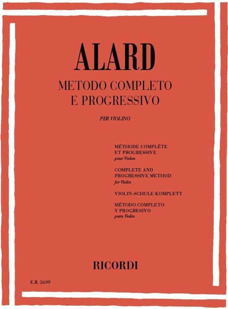 Metodo completo e progressivoper violino