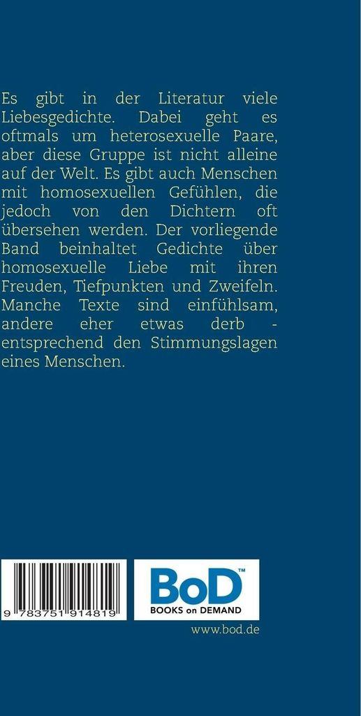 Küssende Männerherzen