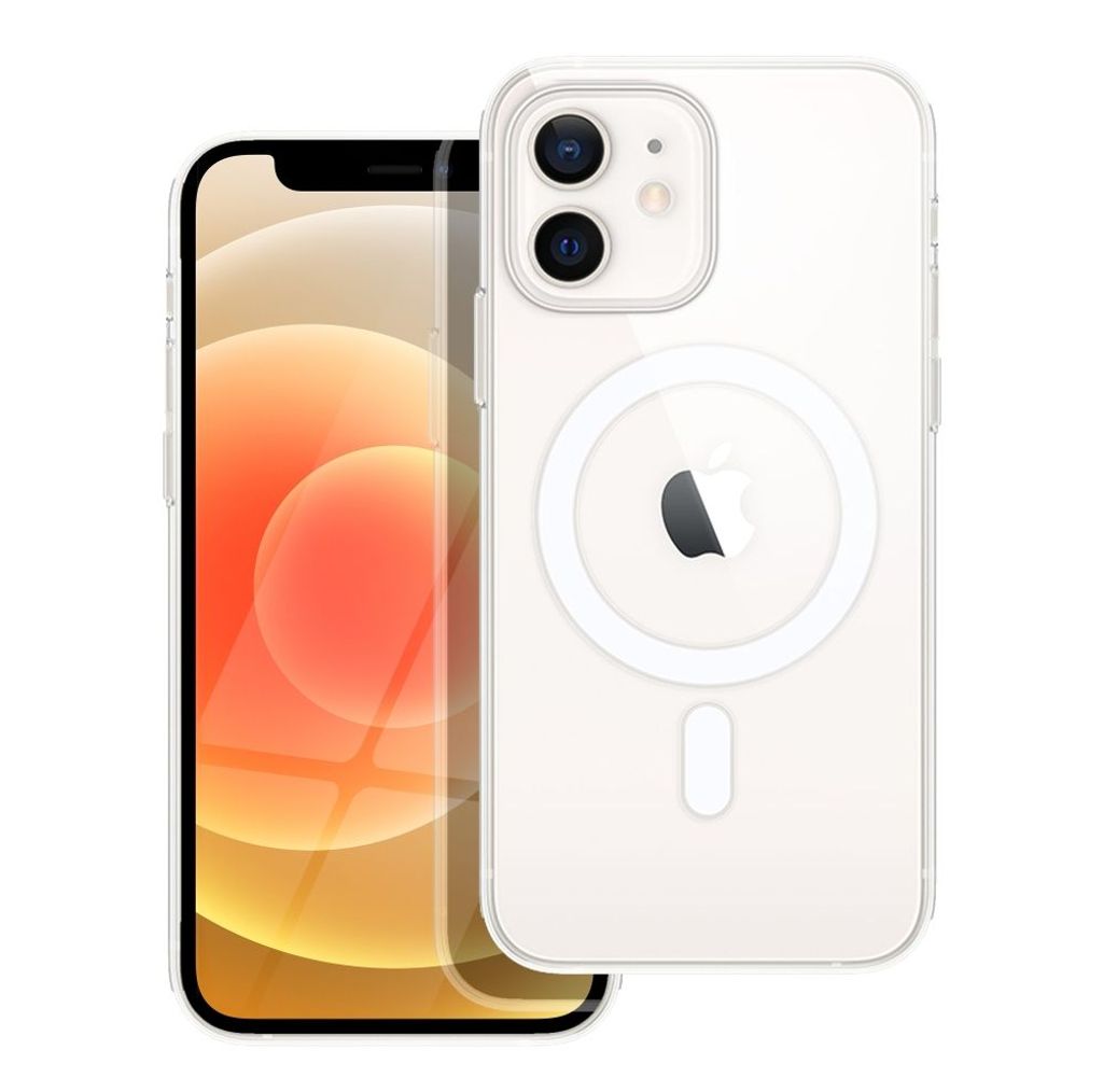 Case passend für iPhone 12 MINI Clear Mag Cover (STR) kompatibel mit MagSafe transparent