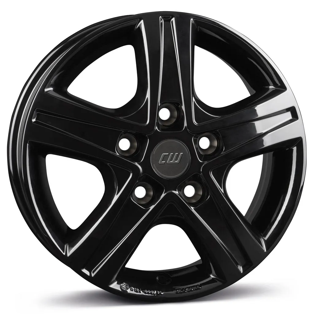 Jante en alu 16 pouces Borbet CWD noir brillant pour Fiat Ducato Heavy