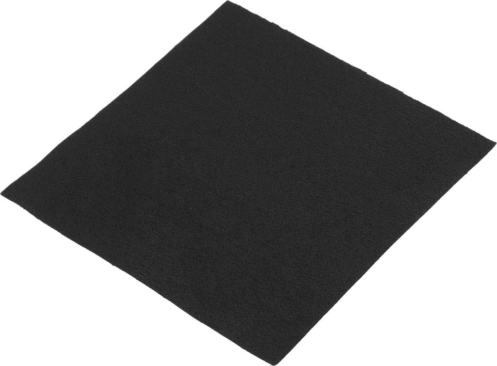 Kopfhimmel Stoff 3,9 "Lx3,9" W Innenverkleidung DIY Dachreparatur Ersatz Wildleder Stoff Schwarz
