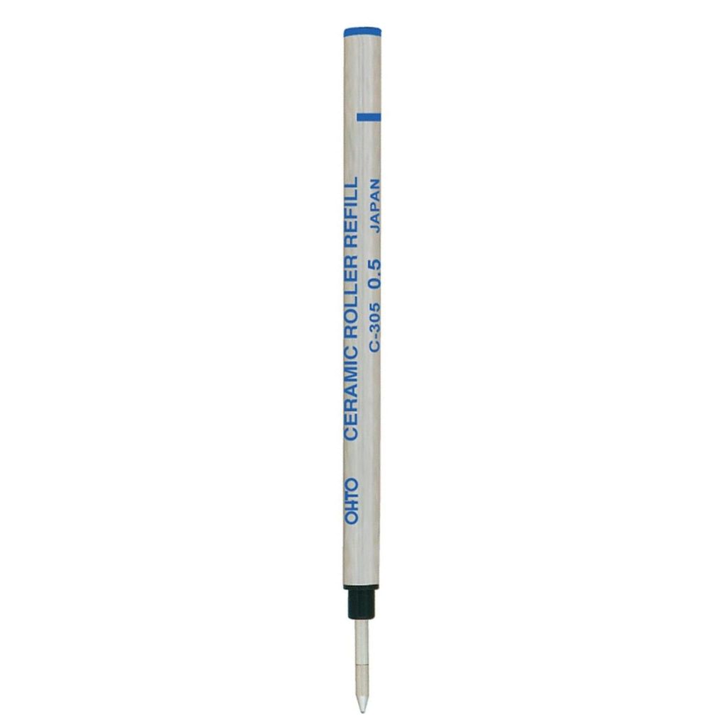 OHTO Recharge Ceramic Roller • 0,5 mm • Bleue • Emballage Image du produit 