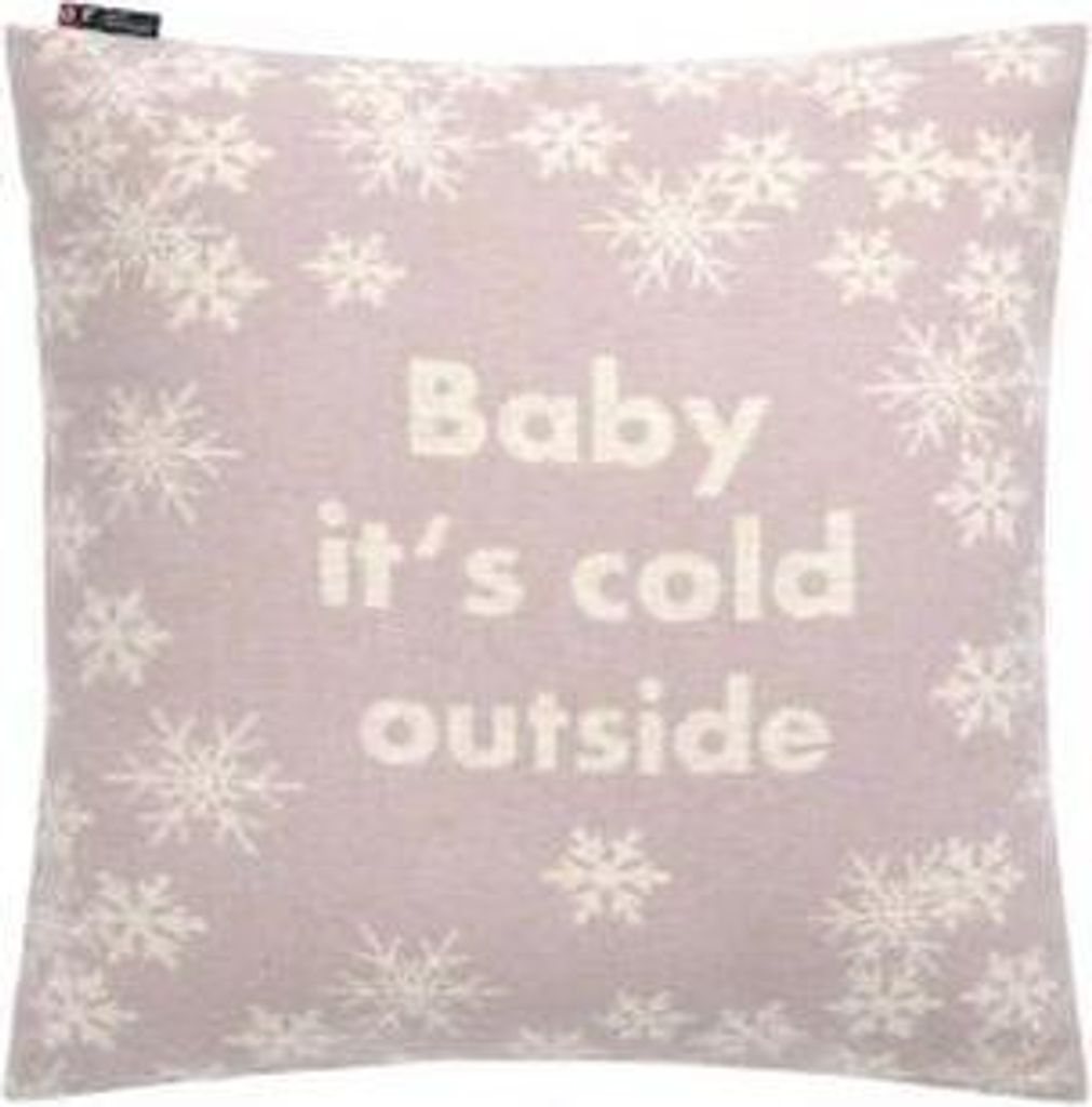 Kissenhülle "Baby its cold outside" (GRS)