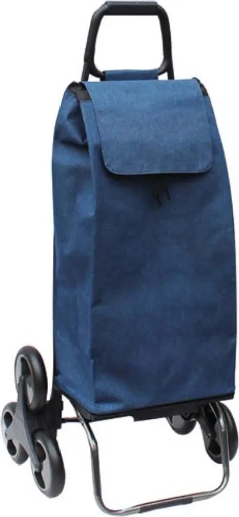 Poussette 6 Roues 55 L Carlux Bluejean Sidebag - Chariot de Courses Haut