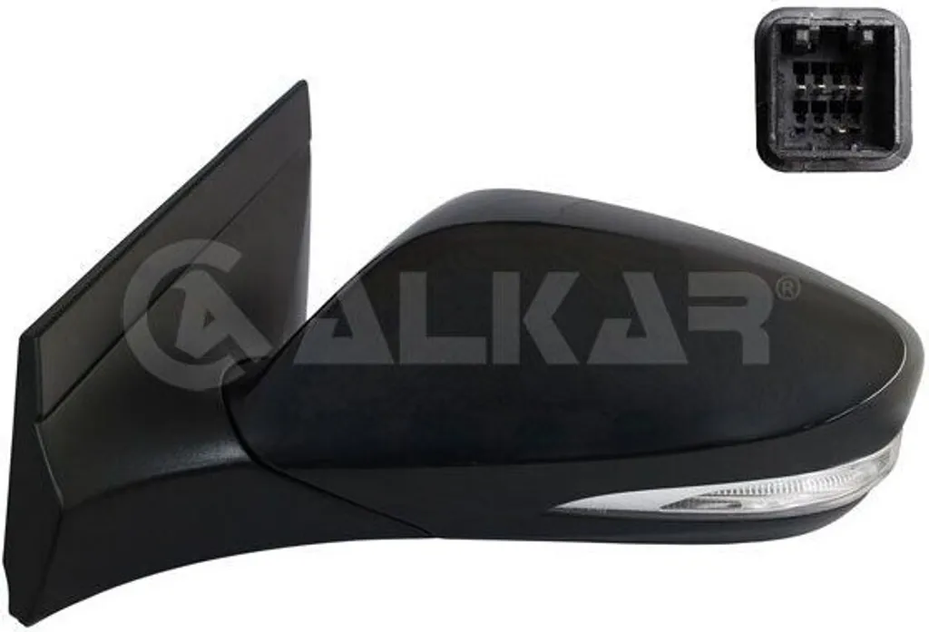 Rétroviseur gauche ALKAR 6139612 compatible avec Accent IV RB