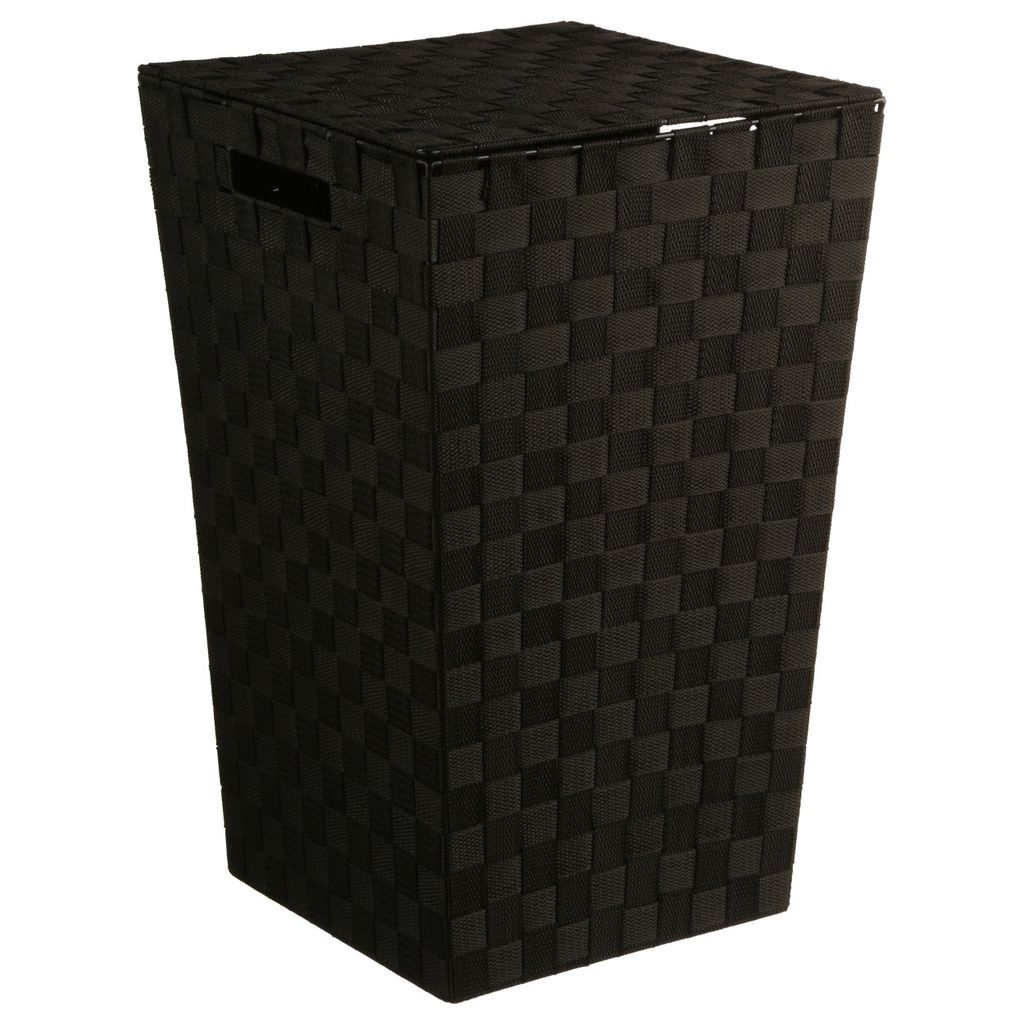 5 five simply smart - Wäschekorb 30l bisauté "lise" schwarz