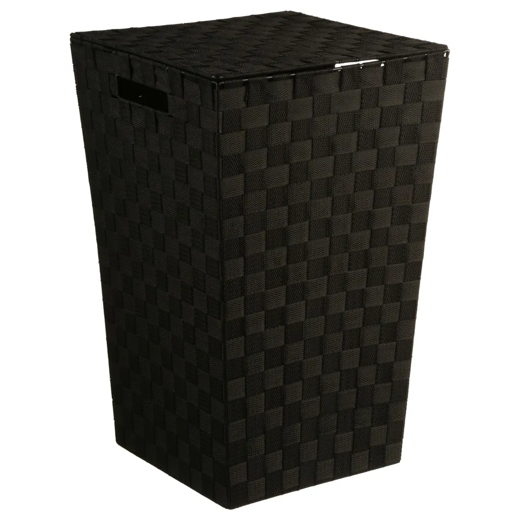 Panier à linge 30L 5 Five Simply Smart Lise noir biseauté chic