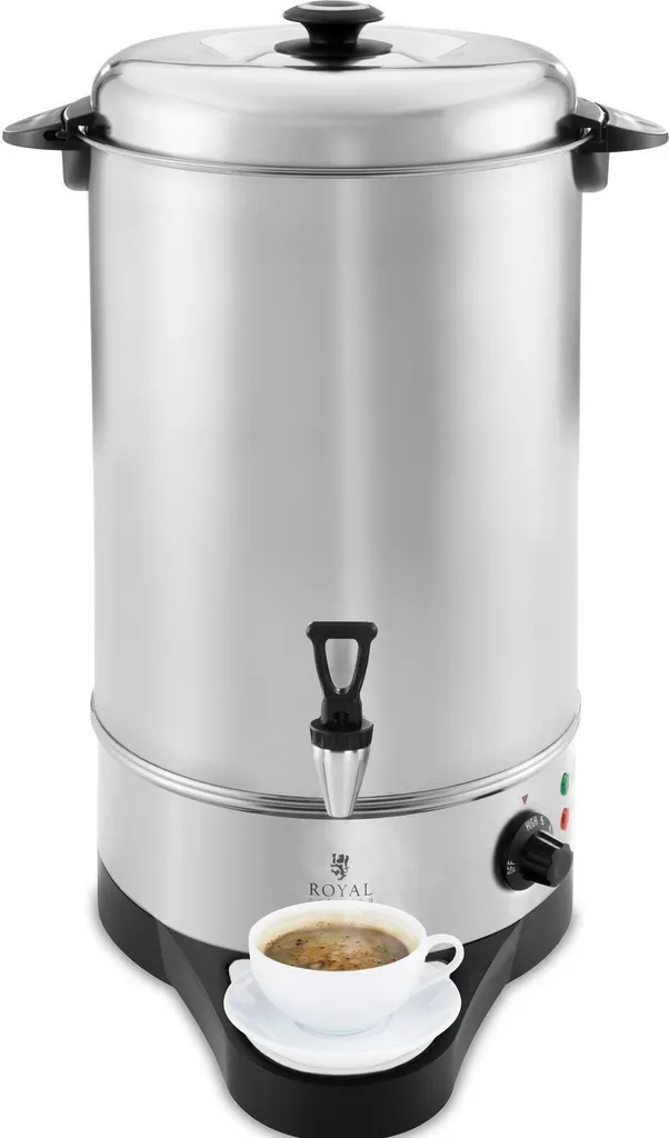 Bouilloire électrique professionnelle 10L pour buffet et collectivité
