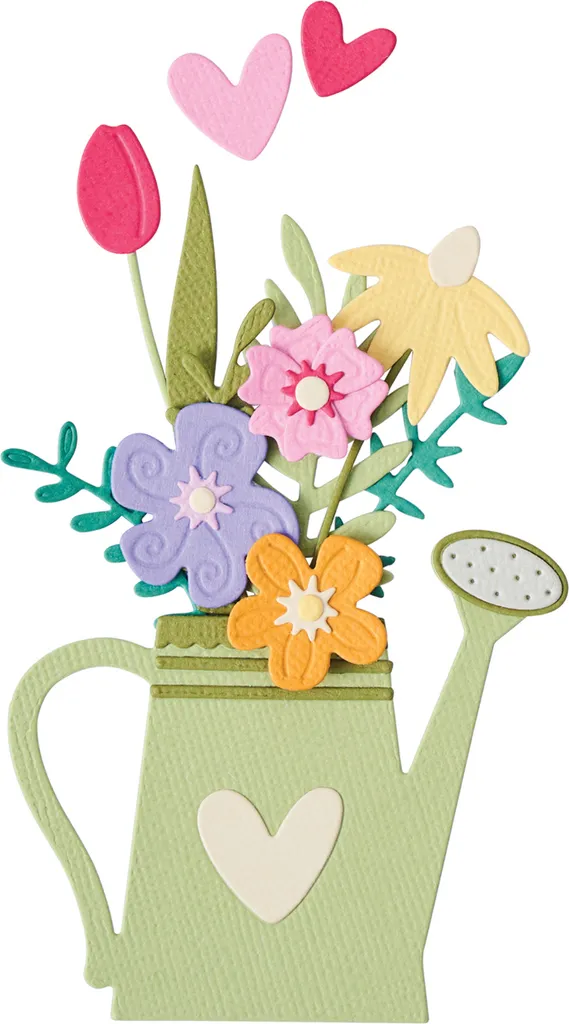 Die Sizzix Sprinkled with Love Catherine Pooler en acier haute précision