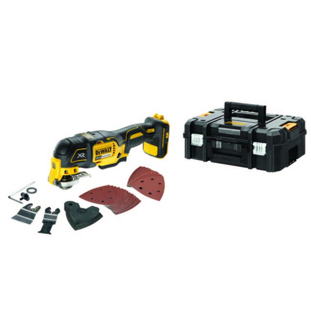 DeWalt DCS355NT-XJ Akku-Multitool inkl. 28-teiliges Produktbild